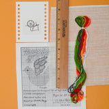 Clara Wæver Bird + Branch Cross Stitch Kit