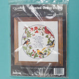 Janlynn Charmin Circle of Songbirds Counted Cross Stitch Kit #54-18