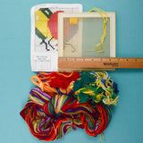 Balloons Needlepoint Stiff Plastic Canvas Frame Kit