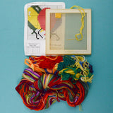 Balloons Needlepoint Stiff Plastic Canvas Frame Kit