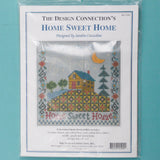 The Design Connection's K8-1090 Home Sweet Home Counted Cross Stitch Kit