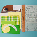 Frog Placemat Sewing Kit