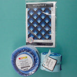 Busy Hands Quilts Waterfall II Quilt Pattern + Blue Cut Fabric Strips