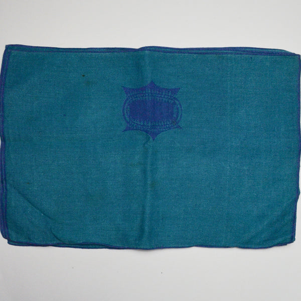 Blue + Teal Double-Faced Linen Placemats - Set of 4
