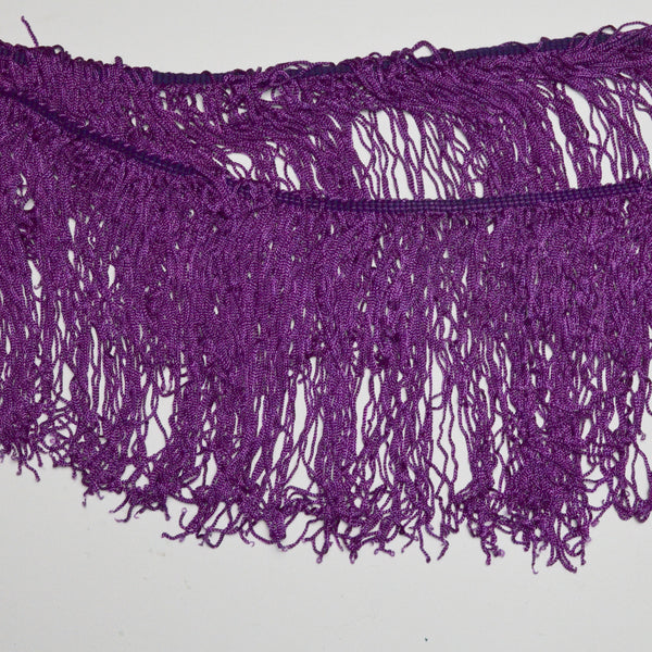Purple Chainette Fringe Trim Bundle