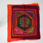 Colorful Mola Embroidery Panel