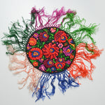 Colorful Circular Linen with Trim