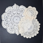 Crochet Lace Doilies - Set of 3
