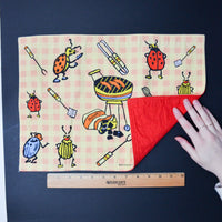Grilling Bugs Placemat - 12" x 16"