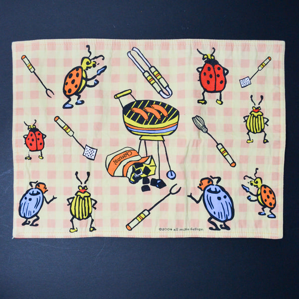 Grilling Bugs Placemat - 12" x 16"