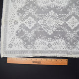 Filet Lace Runner - 14" x 30"