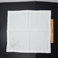 Openwork Embroidery Napkins - Set of 8