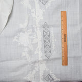 Whitework Applique + Drawn Thread Embroidery Tablecloth + Napkins