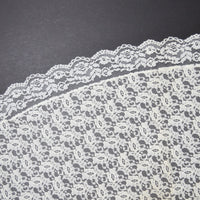 Off-White Lace Round Tablecloth - 82" x 82"