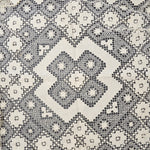 Vintage Lace Tablecloth (Stained) - 35" x 36"