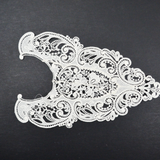 White Lace Collar Applique