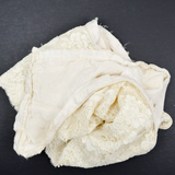 White Floral Lace with Beaded Details