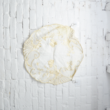 Cream + White Circular Lace Piece - 28" Diameter