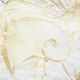 Cream + White Circular Lace Piece - 28" Diameter