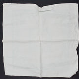 White Embroidered 16" Square Napkins - Set of 5