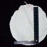 White Eyelet Handkerchief Holders