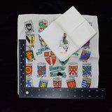 Cambridge Arms of the College Printed Handkerchief + Montreux Embroidered Handkerchief