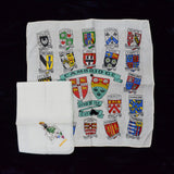 Cambridge Arms of the College Printed Handkerchief + Montreux Embroidered Handkerchief