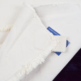 Unbleached Canvas Raw Edge Pillowcase - 18" x 18"