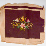 Floral Needlepoint Panel