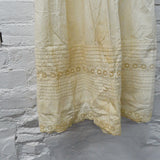 White Eyelet Lace Vintage Christening Gown