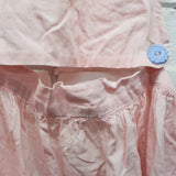 Vintage Light Pink Apron with Bib - Needs Repair