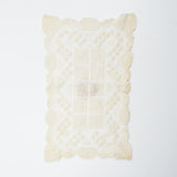 Off-White Rectangular Lace Doily Bundle