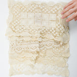 Off-White Rectangular Lace Doily Bundle