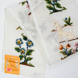 Unicorn + Flowers Paragon Bellpull Preworked Needlepoint Panel - 10" x 56"