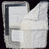 White Lace-Trimmed Handkerchiefs - Set of 4