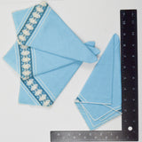 Blue + White Napkins - Set of 4