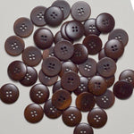 Brown 13/16" Buttons - Bag of 40+ Default Title
