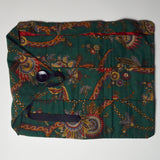 Green Paisley Knitting Needle Storage Roll Default Title