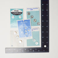 Vintage Pearl + Mother of Pearl Button Card Bundle - 5 Cards Default Title