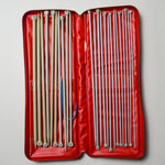 Bernat Aero Knitting Needles in Red Zipper Case - 12 Pairs of 14" Needles Default Title