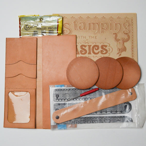 Leather Stamping Blanks Bundle - Wallet, Bracelet + More
