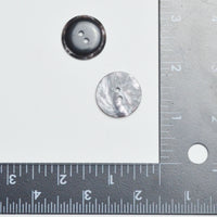 Marbled Plastic Two-Hole Buttons - Set of 2