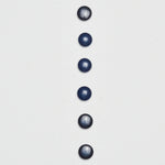 Dark Blue Self Shank Buttons - Set of 6