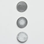 Gray Plastic Shank Buttons - Set of 3