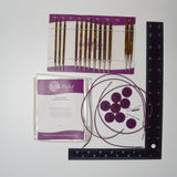 KnitPicks Radiant Interchangeable Circular Knitting Needle Set (Incomplete)