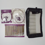 KnitPicks Radiant Interchangeable Circular Knitting Needle Set