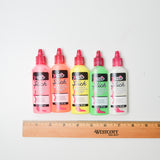 Tulip Slick Fluorescent Fabric Paint - 5 Bottles