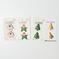 Christmas Buttons - Set of 8