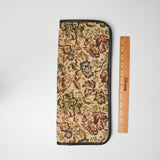 Tapestry Fabric Knitting Needle Zip Case