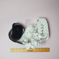 Black + White Adhesive Velcro Bundle